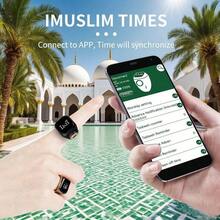 Smart Ring Counter, Muslim Prayer Smart Ring, Unisex, Alarm Clock, Finger Counter, Time Reminder, APP Control, D01 - Black - View 9