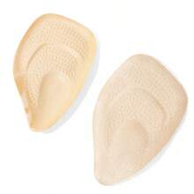 Metatarsal Pad, Silicone Foot Arch Support Insole, Foot Cushion Pad, Foot Sole Cushion - Beige - View 3