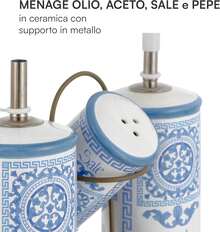 Baroni Home Set di Contenitori da Cucina - Menage - Visualizzare 4