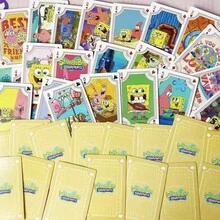 SpongeBob SquarePants 1pc Themed Decorative Playing Cards, Cute Cartoon Design, High Quality For Parties - Sponge - View 2