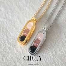 CIREY 1pc Crystal Gemstone Empath Protection Necklace, Redemption From Suffering, Passage To Release Pain, Collarbones Chain, Suitable For Daily Wear And Gift Giving - The Necklace Of Painful Redemption - View 6