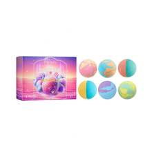 OceAura Moisturize Skin Fragrant Bath Balls - Dissolves Quickly, Produce Fine And Rich Foam, Long-Lasting Fragrance, Soothing And Relaxing, Enhancing Skin Softness, Suitable For All Skin Types, Mild And Non-Irritating, Home Bath Products - Rose - View 3