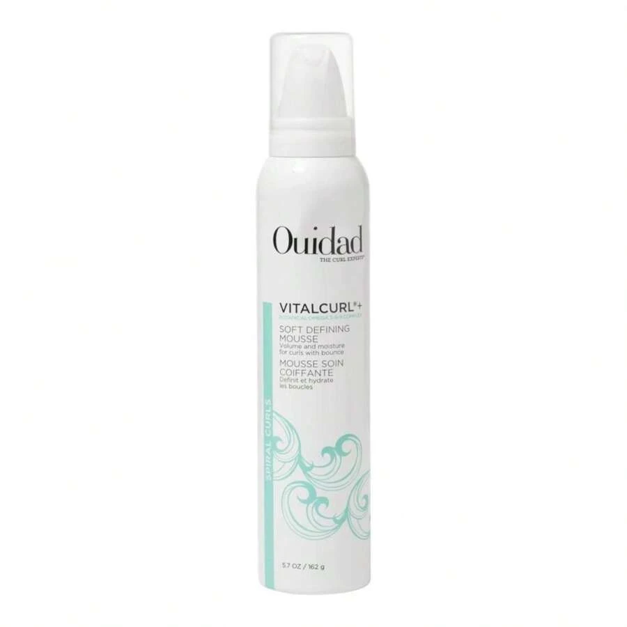 Ouidad VitalCurl+ Curl Defining Mousse, Lightweight Hair Foam, Styler For Soft, Touchable Hold, Adds Shine, Bounce &Amp; Volume, For Spiral Curls - ColorA - View 1