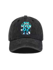 1pc Unisex Baseball Cap - Low-Key Adjustable Washed Cotton Golf Dad Hat - Baseball Cap - View 14