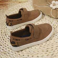 男童休闲轻便四季低帮运动鞋，英伦风 - 棕色 - 查看 16