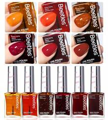 Beetles 6 Colors 7.5ml/0.25 Fl Oz Nail Polish Set - Love In Echo Quick Dry Spring Formula, Salon Long Lasting DIY Pastel Nail Art Gifts For Women - 6 Màu Vàng Thu Hoạch - Xem 8