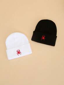 Mũ lưỡi trai thêu hình nhện unisex - A - Xem 6