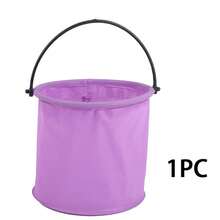 1/3pcs Foldable Bucket, Small Size Without Partition, Portable, Multi-Functional For Outdoor Gardening, Camping, Travel, Beach Picnic, Available In Multiple Colors - Multicolor - View 10