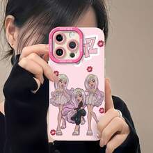 Funda para teléfono con diseño de muñeca , compatible con teléfonos   17,  16 Pro Max,  15 Pro Max,  13 y  12. Fabricada en TPU, ofrece una mayor protección para la lente y un diseño elegante que proporciona una protección integral contra golpes y caídas con un aspecto moderno. Es el regalo perfecto para familiares, amigos, seres queridos, novios, novias y para aniversarios. - Blanco - Ver 5