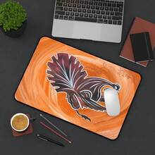 Virginia Tech Hokies Mascot Desk Mat: College Football Fan Gift - 黑色的 - 查看 7