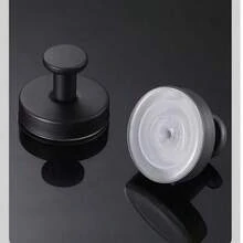 不锈钢吸盘挂钩，浴室毛巾挂钩，免钻孔粘钩 - A - 查看 2