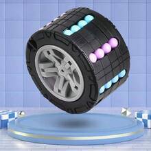 1pc Cube, Brain Teaser Puzzle Toy For Teens, Stress Relief And Mindfulness Training - Multicolor - View 5