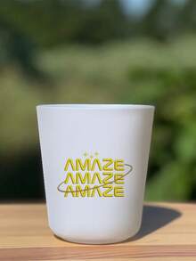 1 P Amaze Amaze Amaze Patterns Shot Glass Drinking Cup Unbreakable Melamine Tumblers Reusable Drinkware Party Gifts Wedding Camping Washers Lightweight Project Hail Mary Rocky Inspired Gift - trắng - Xem 4