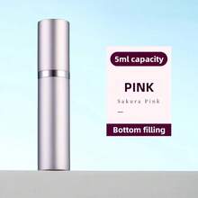 Chai xịt nước hoa AsaNana, 5 ml, chai xịt nước hoa mini cầm tay du lịch có thể nạp lại (Xám & Đen) - Nhiều màu - Xem 11