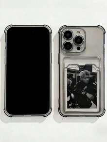 Solid Material Fashion TPU Transparent TPU Protective Phone Case With Card Slot, Compatible With Apple 17/17 Air/17 Pro/17 Pro Max, I16, I16 Pro Max, I15, I15 Pro Max, 12 Pro Max, 13 Pro Max, 14 Pro Max, 13, 14, 11, 12 Pro, 14, XS, XR, 78P, 78GES2, A13 4G, A22, A21S, A51 4G Spring Gift - 款式1 - 查看 8