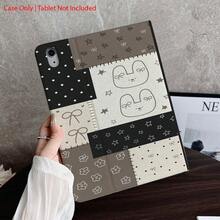 1 Ốp lưng dạng sách lật nhiều góc in hình thỏ dễ thương - Có ngăn đựng bút, tương thích với iPad Pro (M5)/ Air (M3)/ 11"(A16)/ 10.9/10.2/ Air thế hệ thứ 5/Pro11/10/9.7/Air 2/ (thế hệ thứ 7)/ (thế hệ thứ 8)/ Air 4/5/ Pro 11/ Ốp thông minh 10.9 inch thế hệ thứ 10 năm 2022/ Air 13(M3 2025)/ Air 11(M3 2025)/ Air 11(M3 2025)/ 11(A16 2025)/Galaxy Tab S10+/S9/A9, chức năng tự động ngủ/thức, tương thích với 6/6pro/7/7pro - Nhiều màu - Xem 10