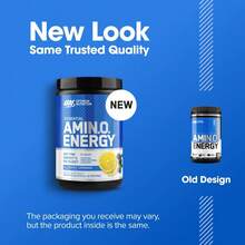 Optimum Nutrition Amino Energy - Pre Workout With Green Tea, BCAA, Amino Acids, Keto Friendly, Green Coffee Extract, 65 Servings (Packaging May Vary) - Blueberry Lemonade - View 4
