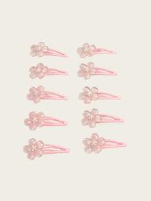 5 buc agrafe de păr drăguțe cu flori Sakura roz, agrafe adorabile cu breton lateral pentru femei, agrafe cu franjuri în stil Ins, agrafe BB (fără carton inclus), agrafe cu gheare, agrafe de păr, agrafe de păr, accesorii pentru cap, accesorii de Ziua Îndrăgostiților, accesorii de păr pentru femei, agrafă de păr - Roz - Vizualizare 7
