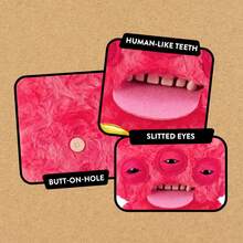 ZURU Fuggler Love Fuggs S2 Red Annoyed Alien - Red - View 2