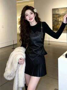 Women Tops - Black - View 6