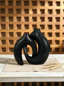 2件套创意情侣系列家居装饰花瓶，大小组合，桌面摆件，适合室内装饰，四季皆宜。尺寸较小，请在购买前仔细阅读产品说明。房间装饰花瓶 - 多色 - 查看 16