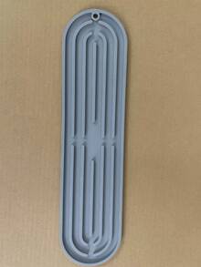 1pc Foldable Thick Silicone Heat Resistant Mat, Non-Slip Drainage Mat, Kitchen Silicone Countertop Pad, Tabletop Placemat - Multicolor - View 12