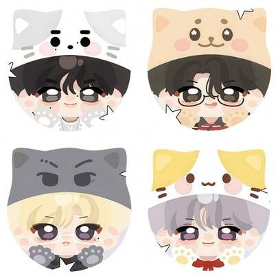 1枚5.8厘米/1.73英寸图案安全别针徽章，纽扣徽章，适合别在衣服、包包、背包上，是送给家人和朋友的趣味礼物。