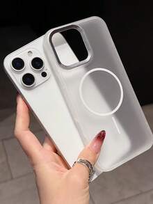 Ốp lưng điện thoại từ tính với gọng kim loại mờ, tương thích với Apple 17 Pro Max/16/15/14/13/12/11 - Nhiều màu - Xem 9