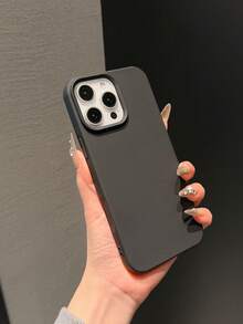 Ốp lưng điện thoại mềm màu đen chủ đề Dopamine tối giản, tương thích với iPhone 17 Pro Max/17 Pro/17, 16 Pro Max/16 Pro/16/16 Plus, 15/15 Pro Max/15 Pro/15 Plus, 11, 12, 13, 14 Pro Max, 12 Pro, 12 Pro Max, 13 Pro, 13 Pro Max, 14 Pro, 14 Pro Max, 14 Plus, thiết kế sáng tạo dành cho cả nam và nữ. - Phiên bản nâng cấp màu đen - Xem 2