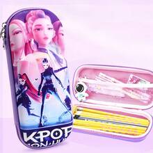 Hasbro 3D立体大容量文具盒EVA铅笔盒卡通儿童笔袋动漫女巫猎人小队 - 彩色 - 查看 9