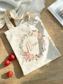 Customized Shopping Bag, Upload Image To Customize Reusable Tote Bag, Customizable With Pictures And Text - Multicolor - View 9