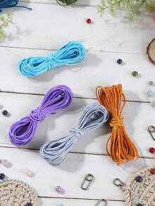 20 Colors Bracelet Cord, 10m Each Color Silk Beading Cord Bracelet String Cord For Jewelry Making, Necklace String Macrame Lanyard String, DIY Bracelets Necklace Jewelry Making - Waxed Thread/rope - View 8