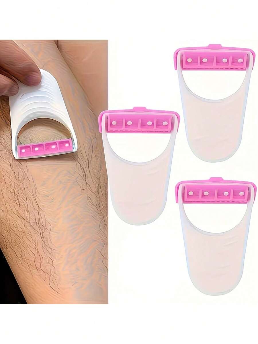 女士迷你手动剃毛器——一款去除各种体毛的工具。这款剃毛器使用顺滑舒适，适用于女性私密部位及其他身体部位的脱毛。它是日常美容必备品。 - 彩色 - 查看 1