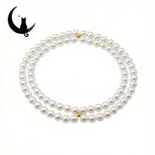 Dây chuyền thú cưng đáng yêu, Dây chuyền mèo thời trang, Phụ kiện thú cưng, Đồ dùng cho mèo, Quà Giáng sinh, Dây chuyền điều chỉnh được, Vòng cổ mèo, Dây chuyền thú cưng tùy chỉnh, Mặt dây chuyền sang trọng, Bùa may mắn, Đồ chơi nhồi bông mèo Xiêm Đức - Nhiều màu - Xem 10