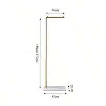 Coat Rack - Goldener Ständer + weißer Sockel - Übersicht 6