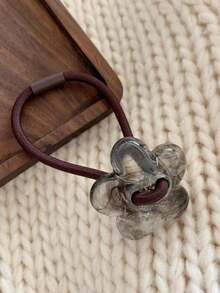 5 chiếc dây buộc tóc hoa nhỏ màu trắng ngà đơn giản dành cho nữ, thiết kế tối giản, màu trơn, phù hợp cho sử dụng hàng ngày, dự tiệc, đi làm, du lịch, trang điểm và phụ kiện trang phục, trang phục đi biển, phụ kiện hoa cài tóc đi biển, dây buộc tóc đuôi ngựa, dây chun buộc tóc, dây chun co giãn, dây buộc tóc đàn hồi, phụ kiện tóc tại nhà - Nhiều màu - Xem 5