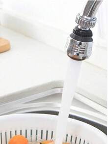 2 piezas/1 pieza Cabezal de rociador universal para grifos de cocina con filtro antisalpicaduras y boquilla impulsora - Multicolor - Ver 7