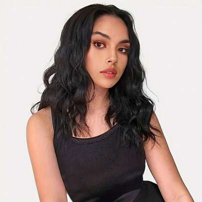 Tóc giả dài 13x4 kiểu sóng thân, ren phía trước, độ dày 180%, đã được tỉa sẵn với tóc con, có ren trong suốt 13x4 dành cho nữ, tóc giả nữ 13x4 kiểu sóng thân, ren trong suốt, tóc thật đã được tạo kiểu sẵn, không cần keo, dễ đội, độ dày 200%, màu đen tự nhiên, tóc giả ren phía trước bằng tóc thật phù hợp với mọi sắc tộc | Sử dụng hàng ngày, không cần keo, hoàn hảo cho đám cưới, các cuộc hẹn, tiệc tùng (Tóc giả kiểu bob 8-16 inch)