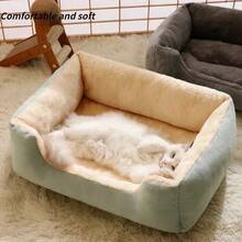 Cama para gatos, productos para mascotas, cojines, accesorios de invierno para gatitos, suministros para todas las casas, accesorios para cosas, hábitats, cesta, camas para casa - Gris - Ver 3