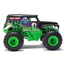 Monster Jam Official Grave Digger Vs El Toro Loco Racing Rivals Remote Control Monster Trucks - 1:24 Scale - 2 Pk - 1 - View 9