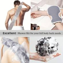 1 Set Loofah Sponge - Deep Cleansing And Revitalizing For Skin - 1pc - View 7