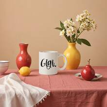 INGIFTA Gigi Mug, 1 Piece, 11 Oz, Double-Sided Printed Ceramic Mug. Gigi Gift. Gigi Coffee Cup. Gigi Gift. Grandma Mug. Grandma Gift. Mother's Day Gift. Gigi Gift Idea. - 11盎司 - 查看 5