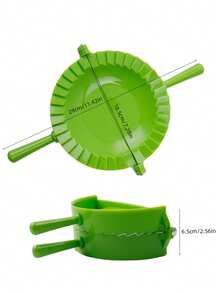 1pc 29cm Large Dumpling Mold, 15.5cm Diameter Wider Pressing Mold, Multifunctional Homemade Pasta Maker, For Dumplings/Siu Mai/Pies/Cookies, Baking Tool, Kitchen Gadget, Pasta Maker, Non-Stick Easy Clean, Kids DIY Pasta Mold, Pie Crust Presser, Multiple Colors Available - Multicolor - View 18