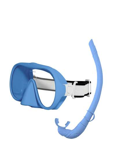 180° Anti-Fog Snorkel Mask, Waterproof And Anti-Fog Diving Goggles, Full Dry Snorkeling Equipment With Wide View And Breathing Tube