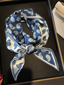 1 chiếc khăn quàng cổ in họa tiết Paisley kiểu dáng chéo mới. - Nhiều màu - Xem 5