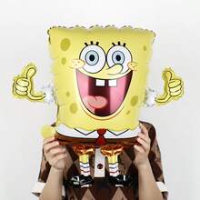 SpongeBob SquarePants Themed Family Party Decorations, Birthday & Anniversary Costumes, Cartoon Party Set With Foil Balloons - View 6