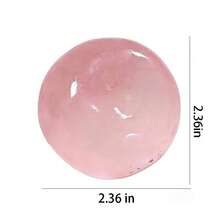 1pc Pink Sakura Coconut Oil Handmade Stress Relief Squeeze Toy, Blue Moldable Relaxation Fidget Toy - Multicolor - View 9
