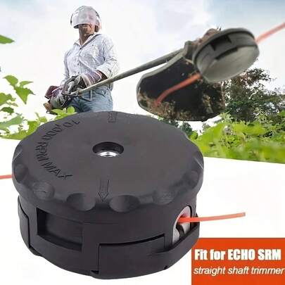 Easily Install Rotary Trimmer Head For Gasoline Brush Cutter