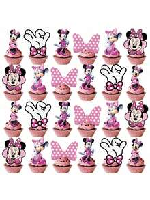Cake Flag Toppers, Cake Flag Decorations, Theme Party Supplies, Theme Party - Multicolor - View 9