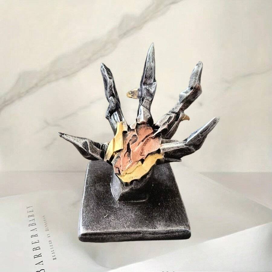 Halloween Dekoration weiches, quetschbares Fidget-Spielzeug, Weihnachts-Feiertags-Partygeschenk für Jungen und Mädchen, neues Dead Space DS Kristallharz Schreibtischornament, einzelner Game-Controller Handyhalter Harz Gaming-Peripherie-Spielzeug - Geschenk für männliche Spiele-Enthusiasten Gaming-Peripherie Sammlerstück Souvenir - Heimdekoration Computer Schreibtischornament - Geburtstagsgeschenk